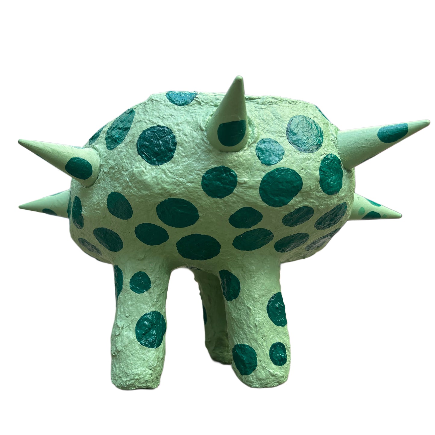 Spiked Paper Mâché decorative bowl
